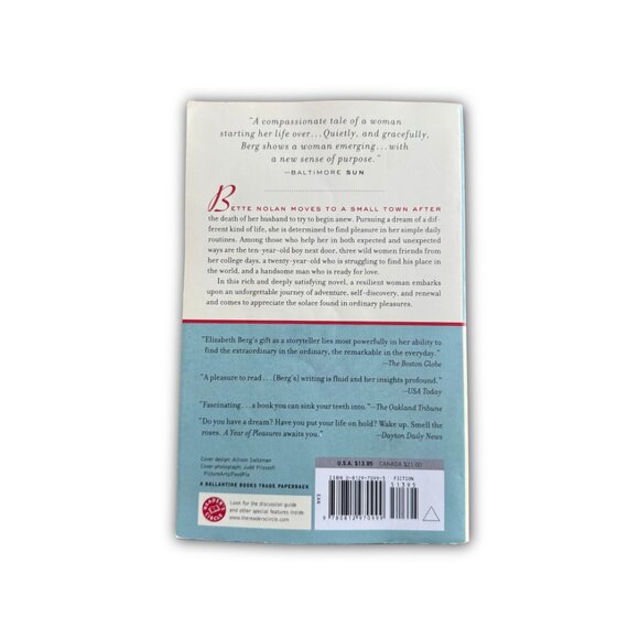 The Year of Pleasures by Elizabeth Berg Paperback 2006 - Picture 2 of 3